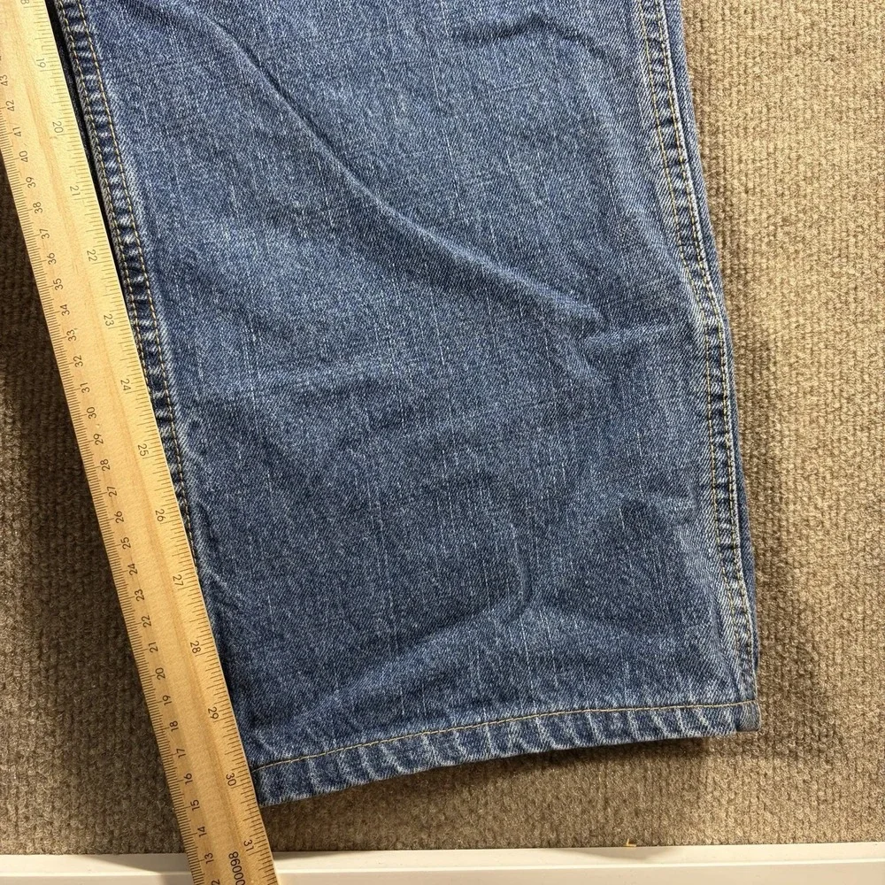 Vintage Y2K Polo Jeans Co Ralph Lauren Carpenter Jeans Mens 33X32 Blue Denim